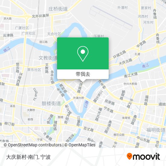 大庆新村-南门地图