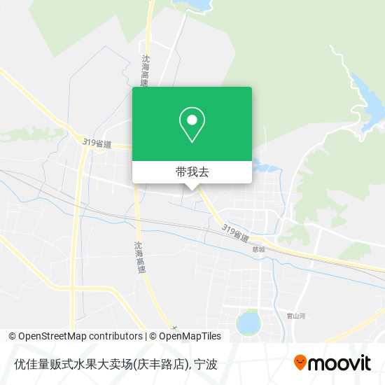 优佳量贩式水果大卖场(庆丰路店)地图