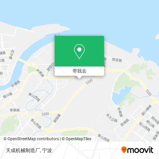 天成机械制造厂地图