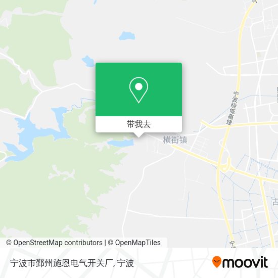 宁波市鄞州施恩电气开关厂地图