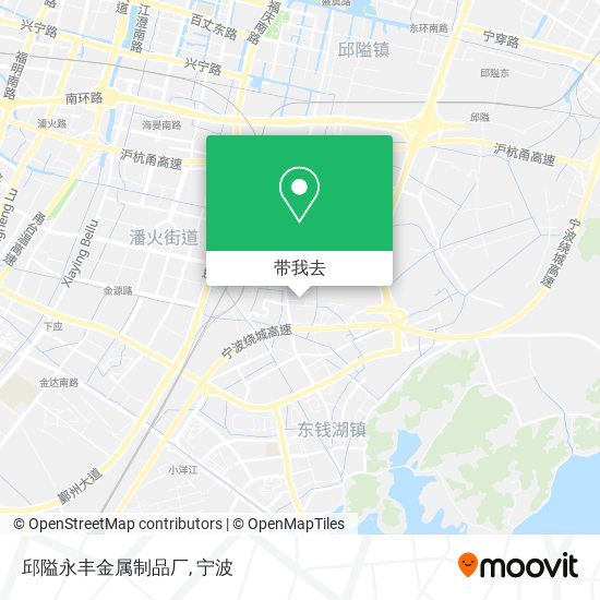 邱隘永丰金属制品厂地图