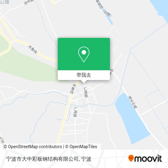 宁波市大中彩板钢结构有限公司地图