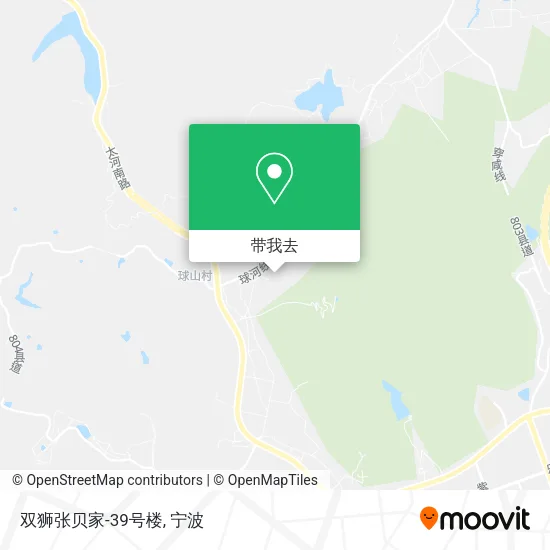 双狮张贝家-39号楼地图