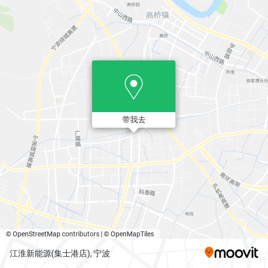 江淮新能源(集士港店)地图
