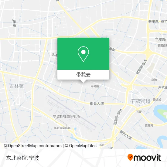 东北菜馆地图