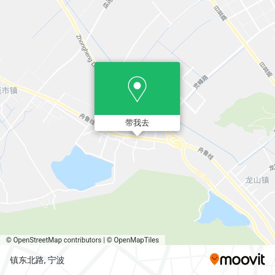 镇东北路地图