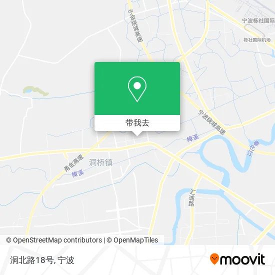 洞北路18号地图