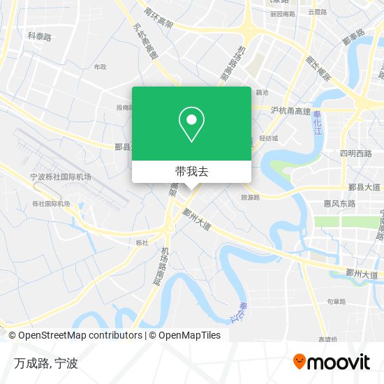 万成路地图