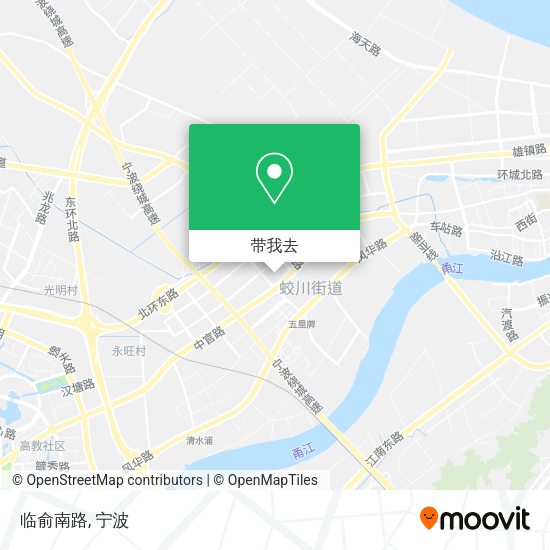 临俞南路地图