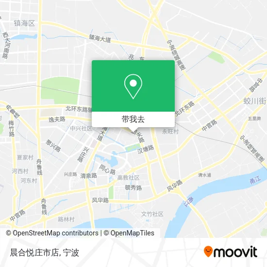 晨合悦庄市店地图