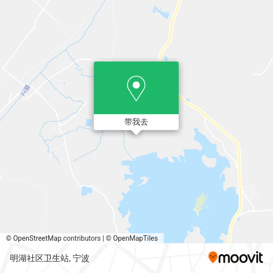 明湖社区卫生站地图