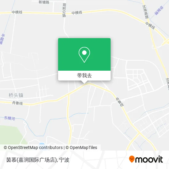 茵慕(嘉润国际广场店)地图