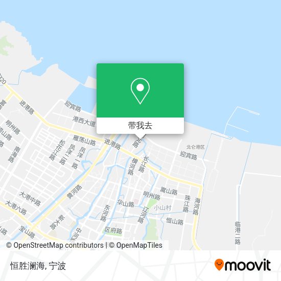 恒胜澜海地图