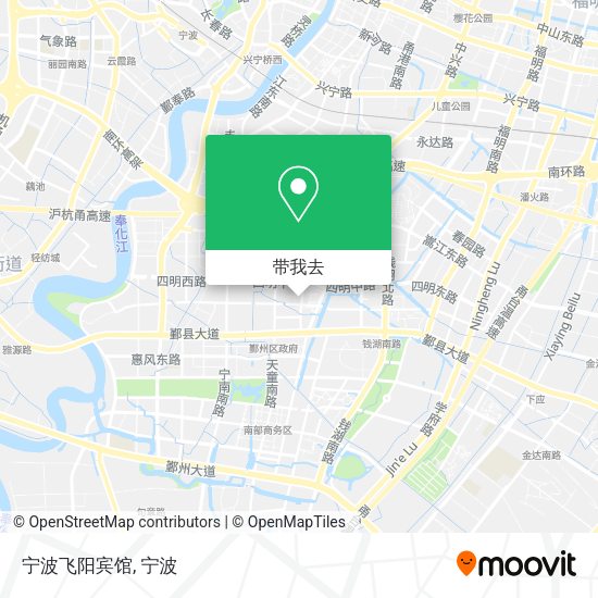 宁波飞阳宾馆地图