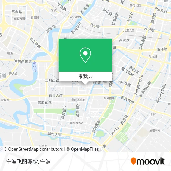 宁波飞阳宾馆地图