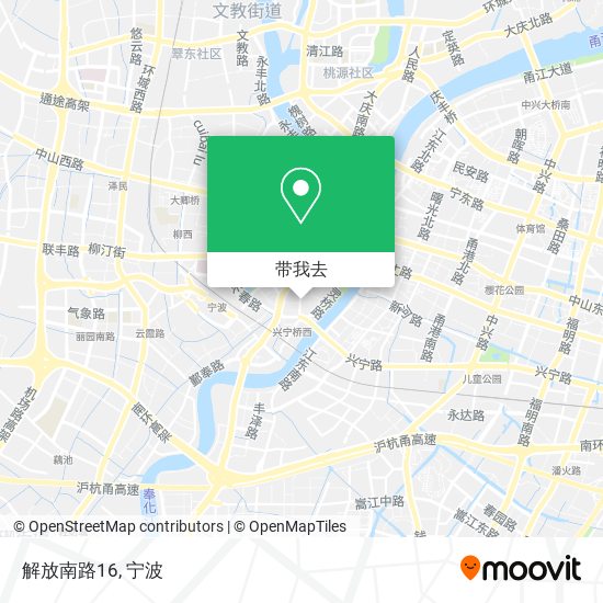 解放南路16地图