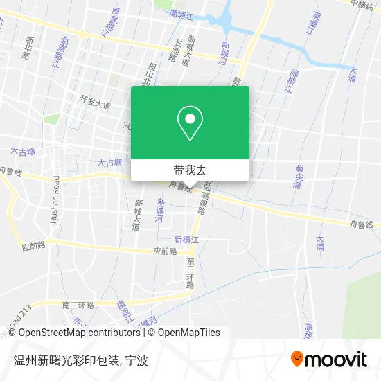 温州新曙光彩印包装地图