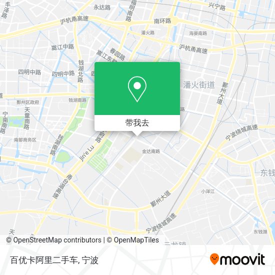 百优卡阿里二手车地图