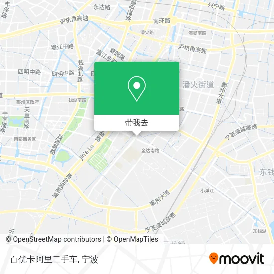 百优卡阿里二手车地图