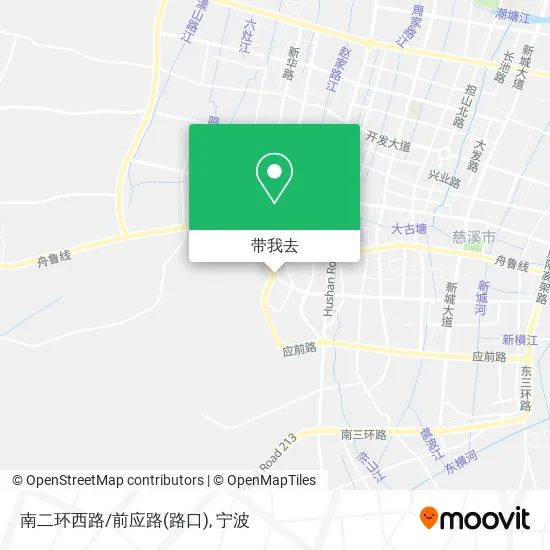南二环西路/前应路(路口)地图