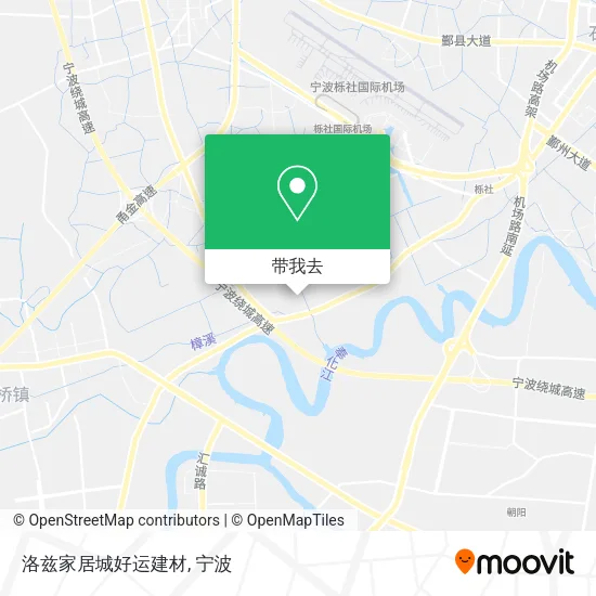 洛兹家居城好运建材地图