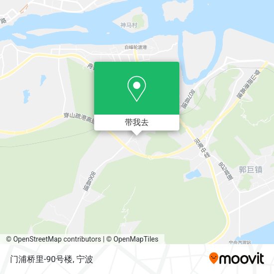 门浦桥里-90号楼地图