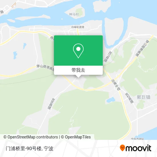 门浦桥里-90号楼地图