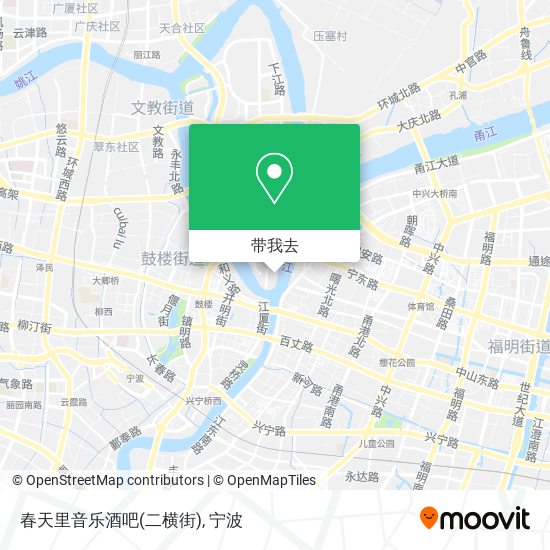 春天里音乐酒吧(二横街)地图