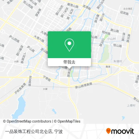 一品装饰工程公司北仑店地图