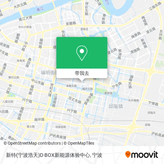 新特(宁波浩天)D·BOX新能源体验中心地图