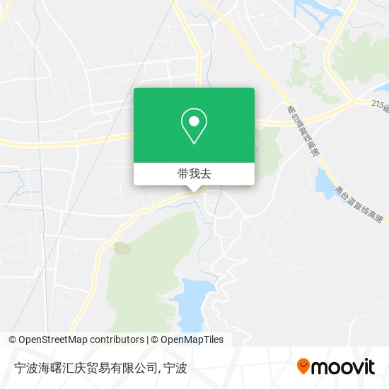 宁波海曙汇庆贸易有限公司地图