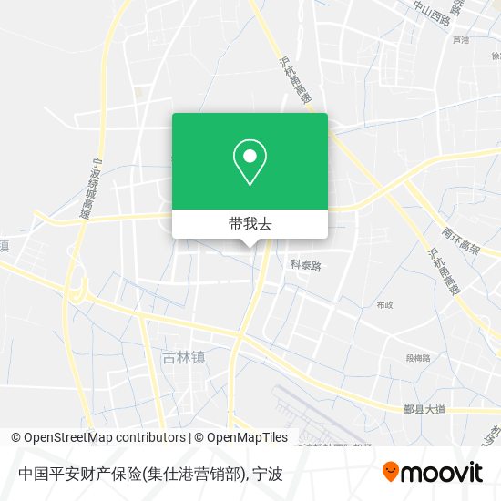 中国平安财产保险(集仕港营销部)地图