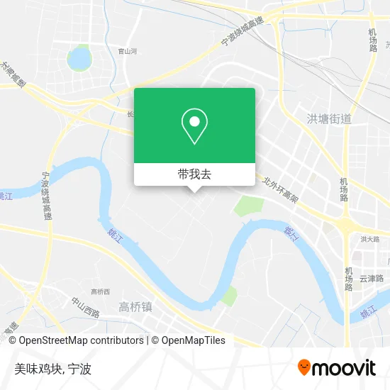 美味鸡块地图