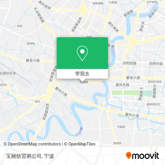 宝丽纺贸易公司地图