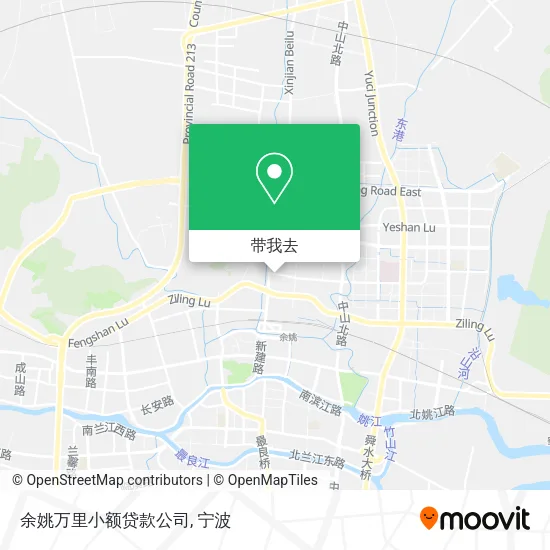 余姚万里小额贷款公司地图