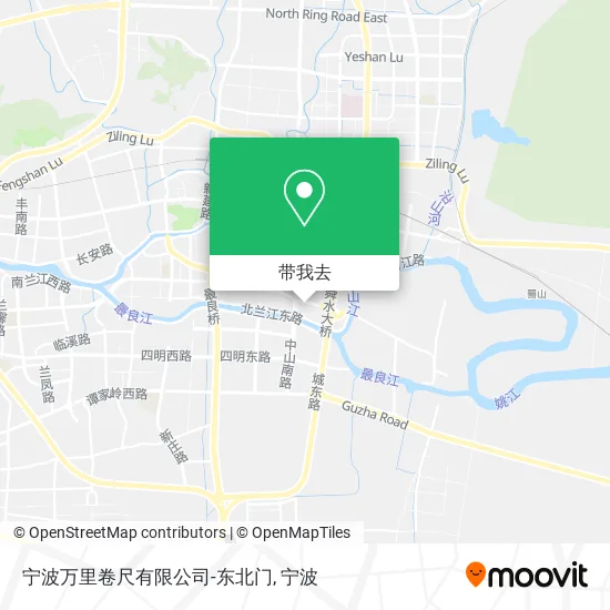 宁波万里卷尺有限公司-东北门地图