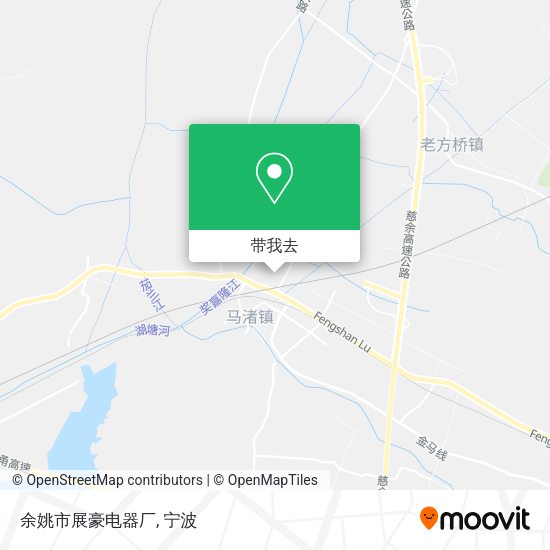 余姚市展豪电器厂地图