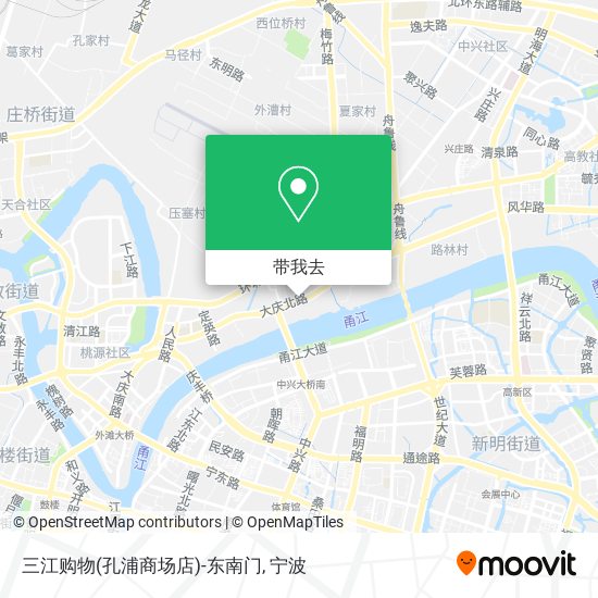 三江购物(孔浦商场店)-东南门地图