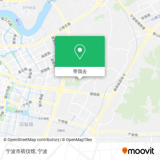 宁波市殡仪馆地图