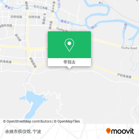 余姚市殡仪馆地图