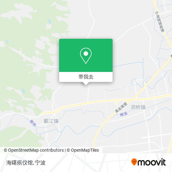 海曙殡仪馆地图