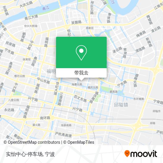 实怡中心-停车场地图