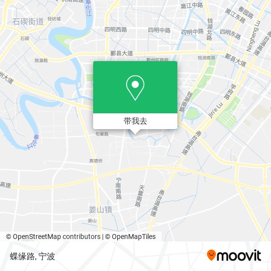 蝶缘路地图