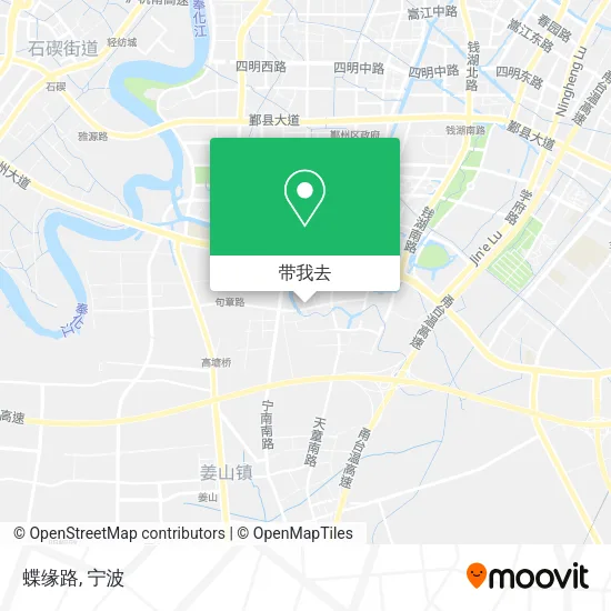 蝶缘路地图
