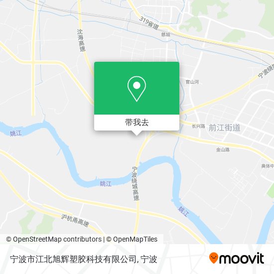 宁波市江北旭辉塑胶科技有限公司地图