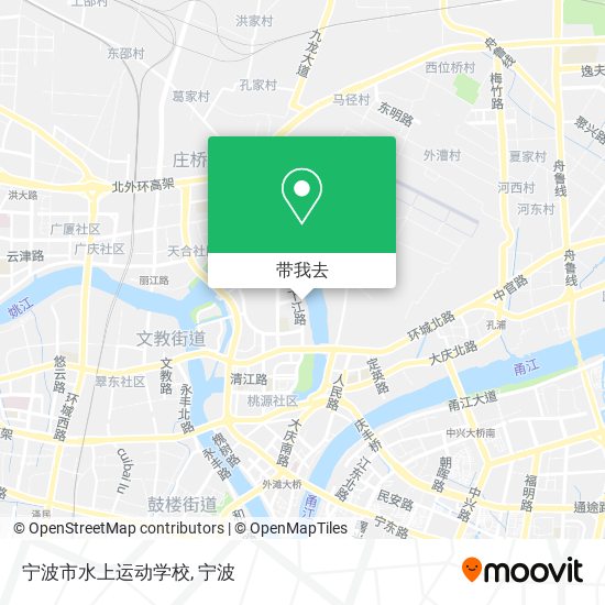 宁波市水上运动学校地图