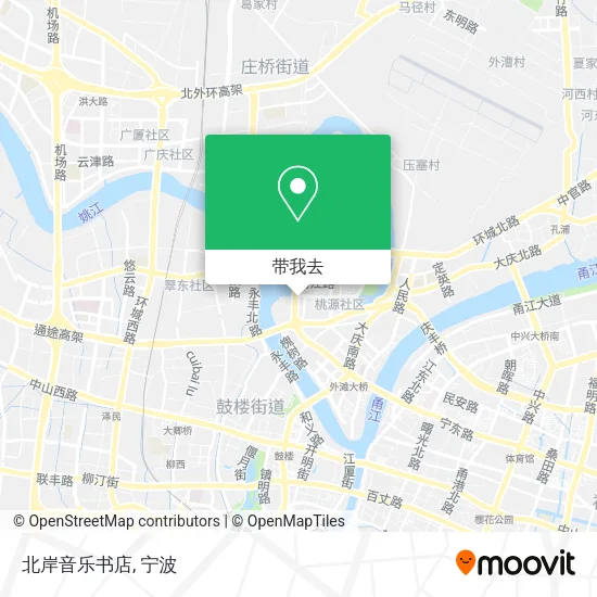北岸音乐书店地图