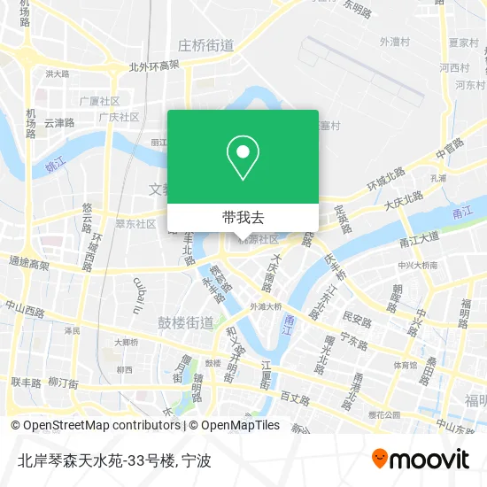 北岸琴森天水苑-33号楼地图