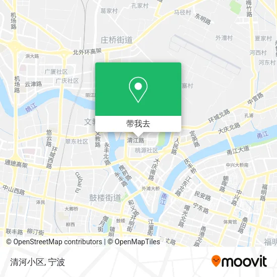 清河小区地图