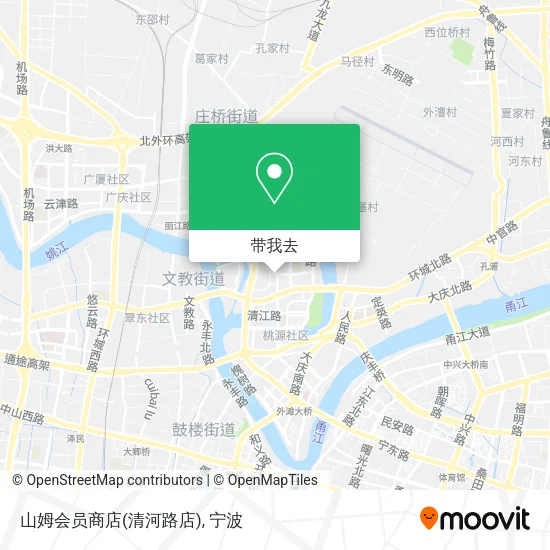 山姆会员商店(清河路店)地图